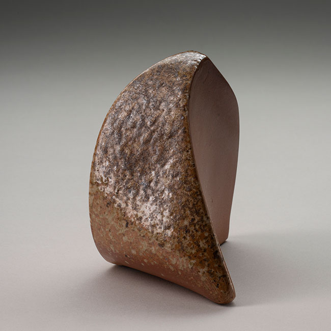 wood/salt fired porcelain clay slab vessel